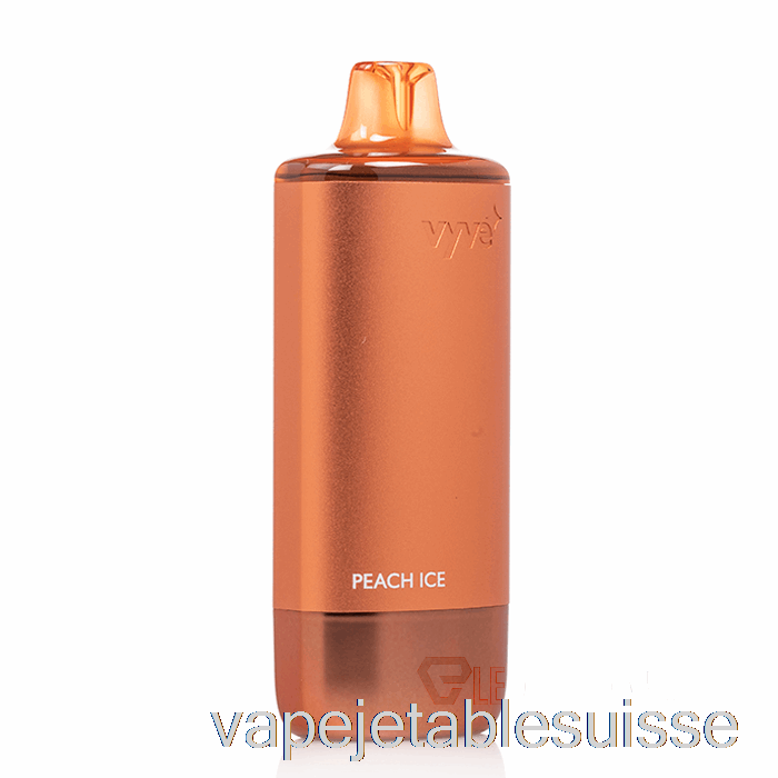 Vape Suisse Vyve 10000 Glace à La Pêche Jetable